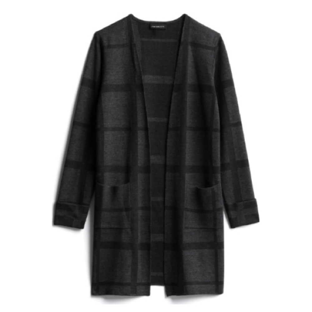 Fortune + Ivy Petra Printed Duster Cardigan